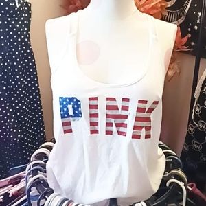 PINK patriotic tank